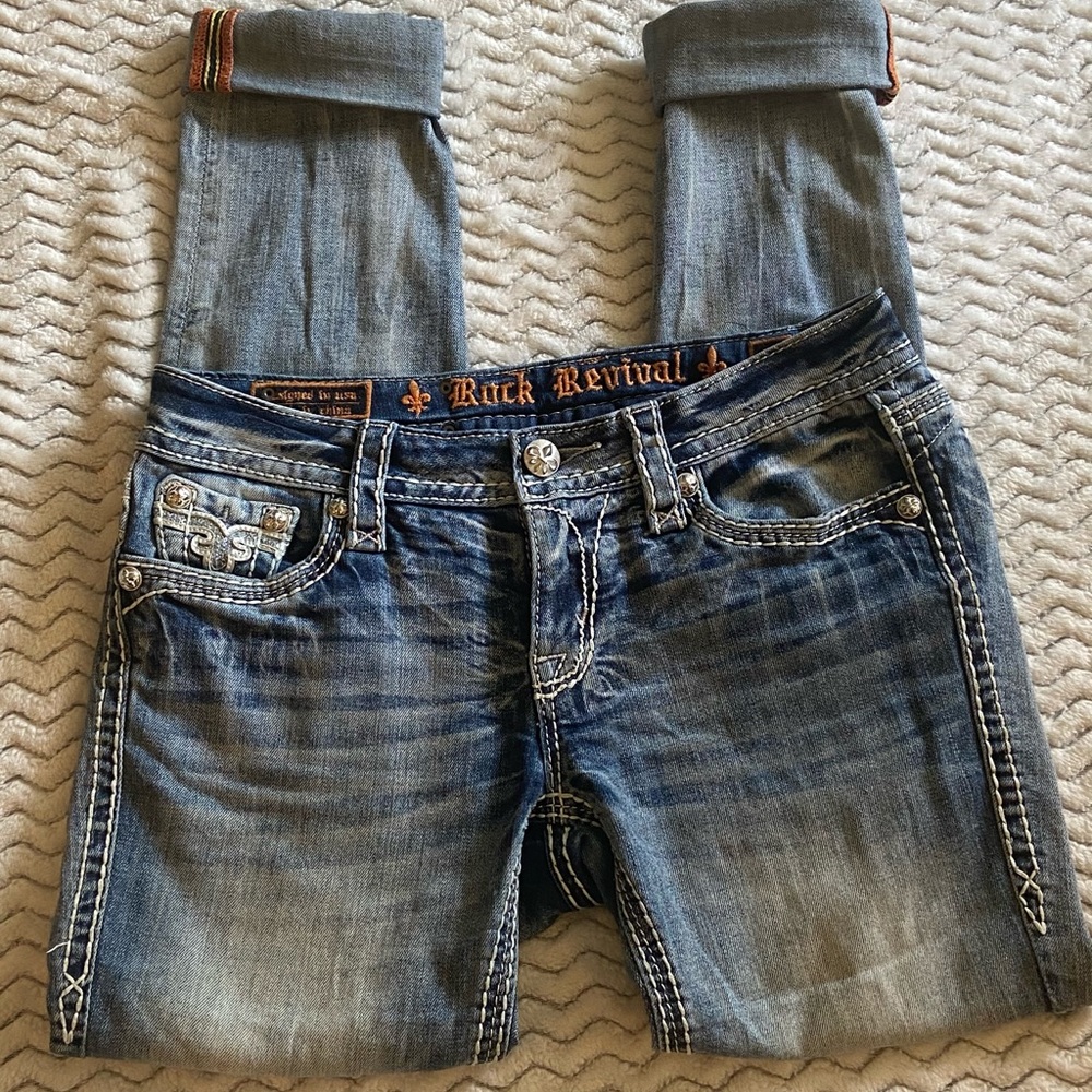Rock Revival Ena Ankle Skinny stretch Jean